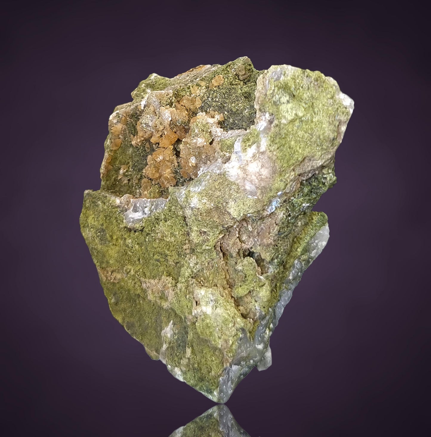 Stilbit, Epidot - Stbr. Huneberg, Harz