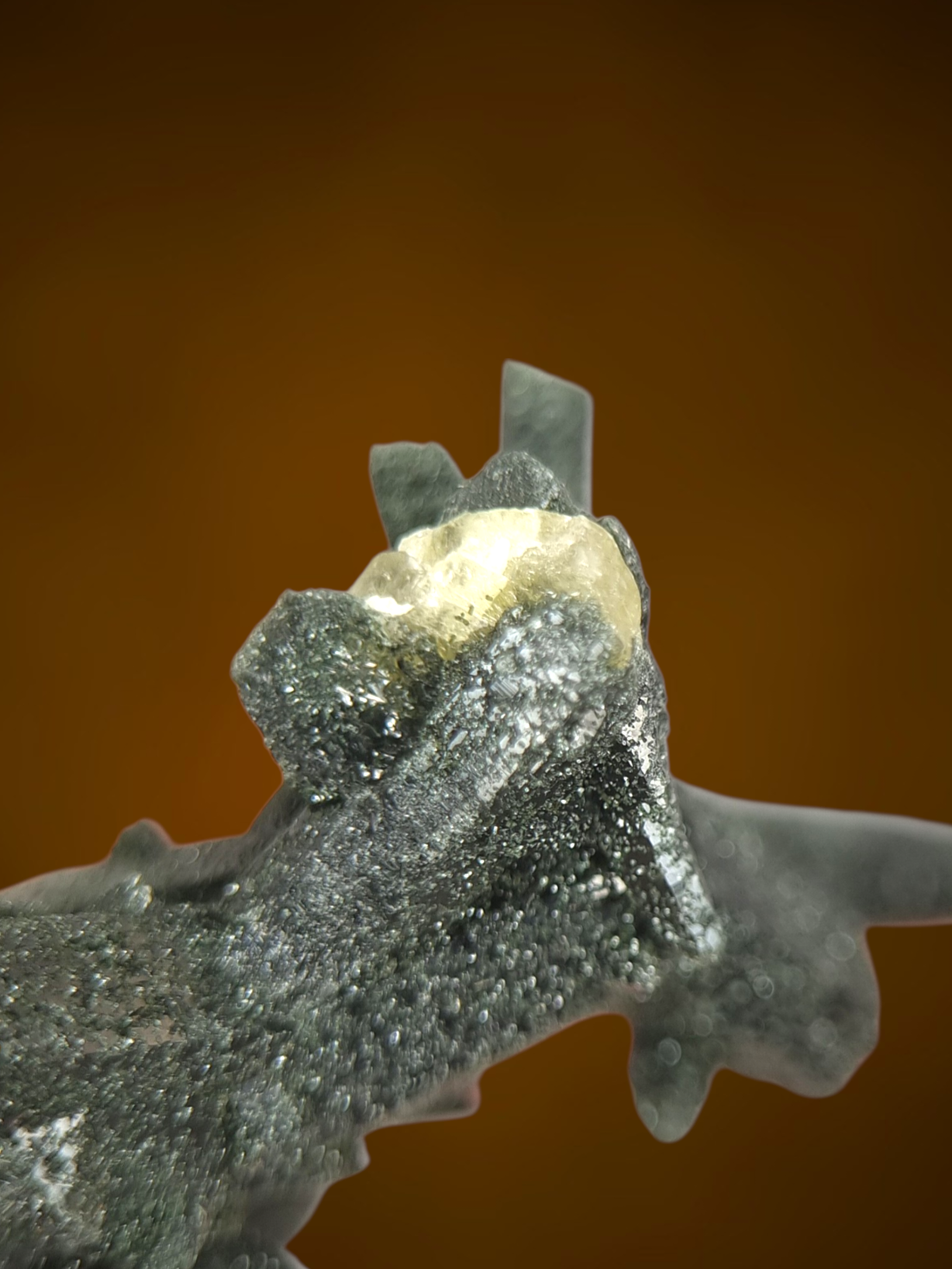 Chloritized Quartz & Titanite - Brixlegg, Tyrol