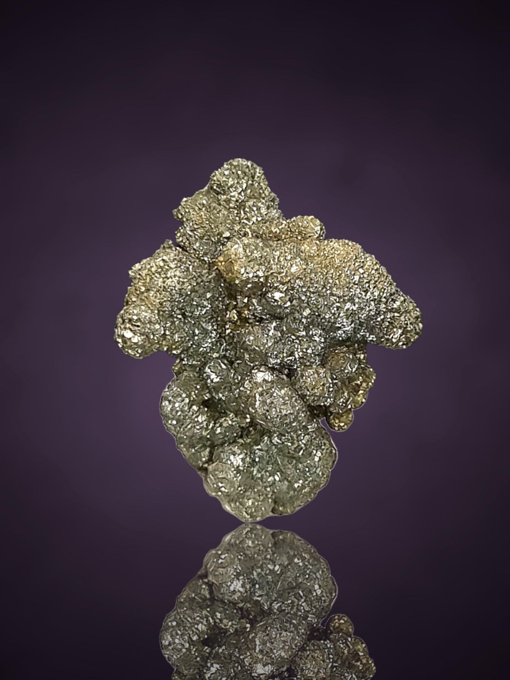 Marcasite perimorph Calcite - Dreislar, Sauerland
