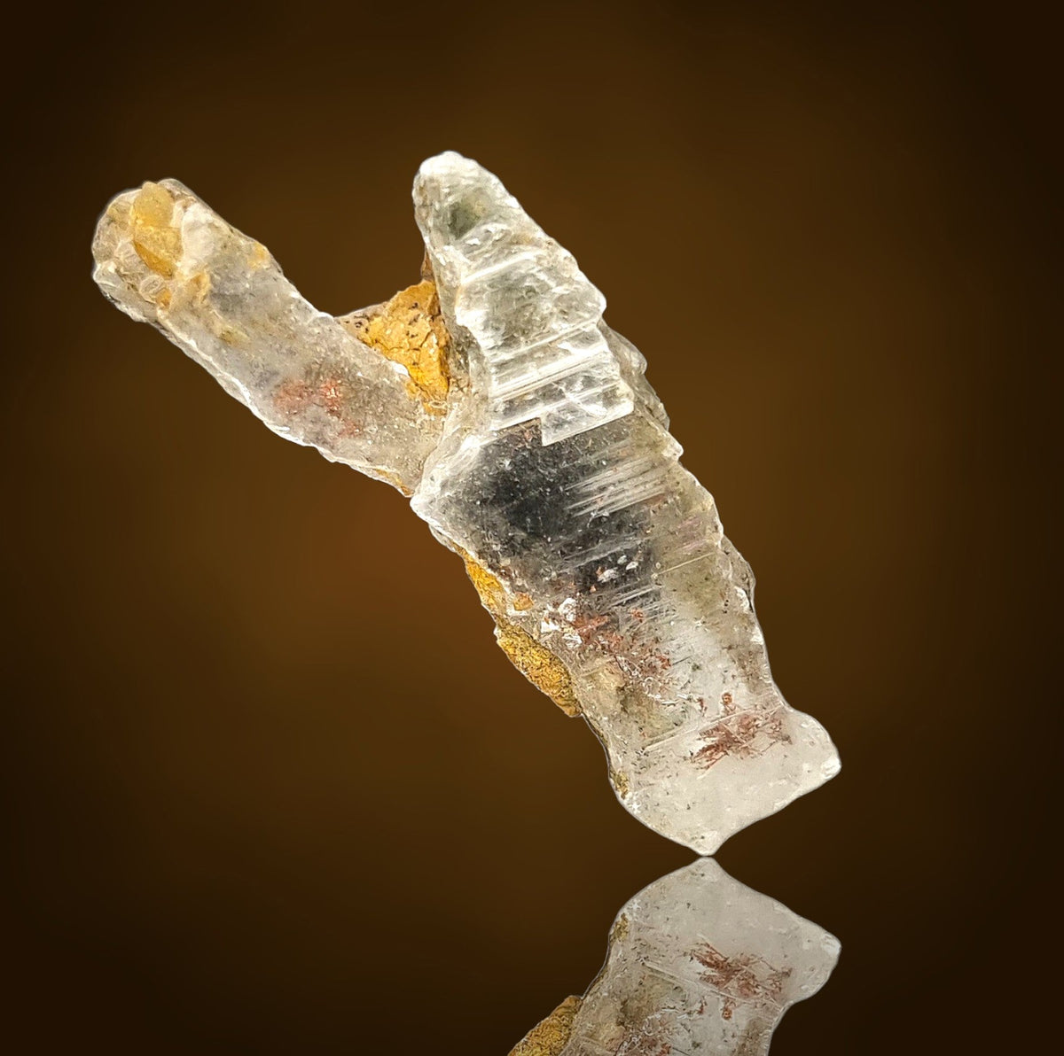 Copper in Gypsum - Arizona, USA