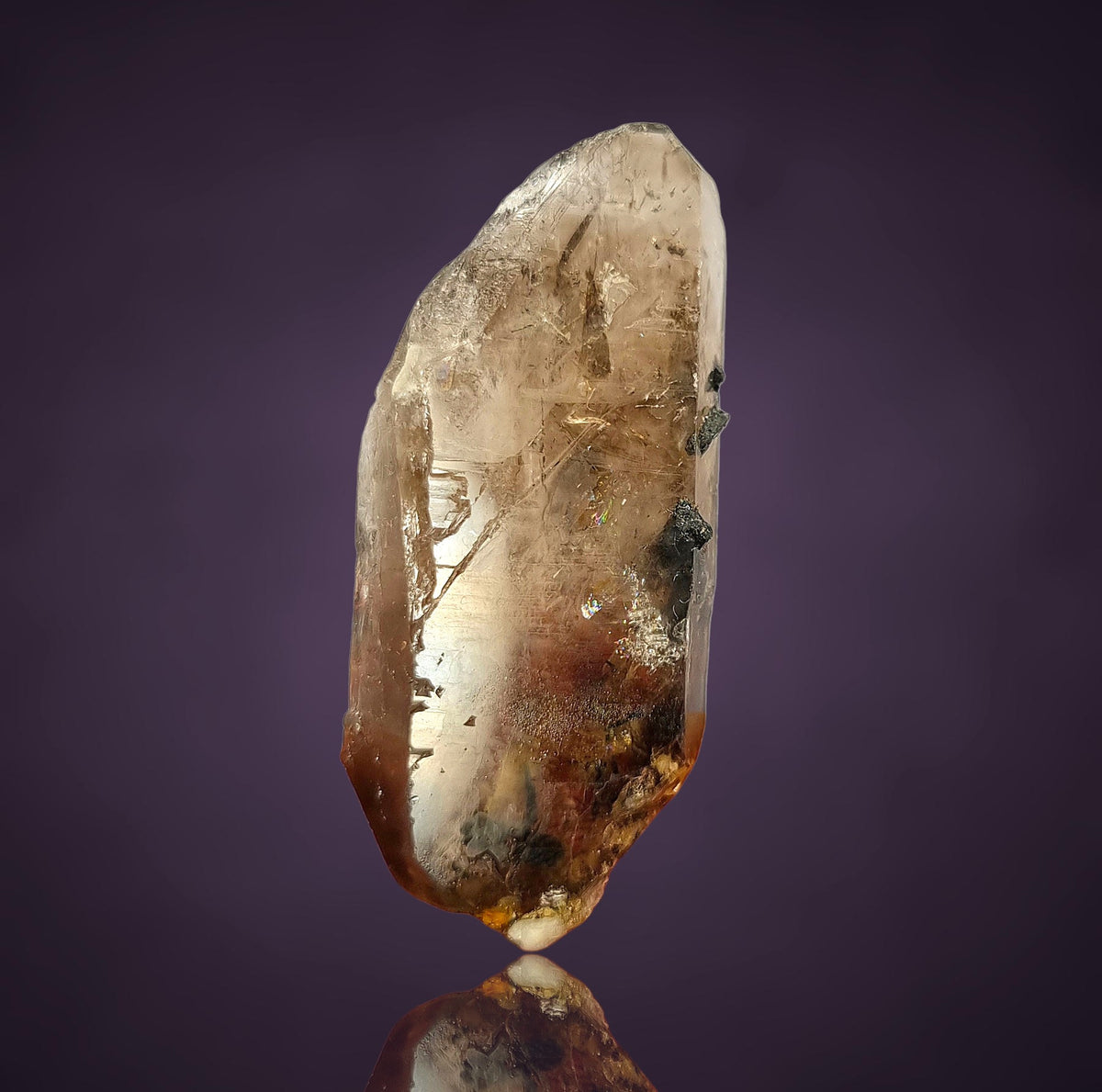 Smoky Quartz & Aegirine - Mt Malosa
