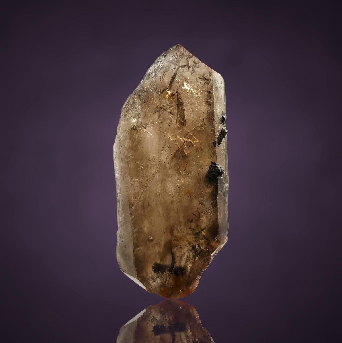 Smoky Quartz & Aegirine - Mt Malosa