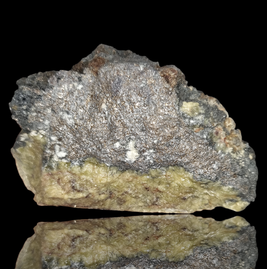 Native Bismuth - Shaft 371, Hartenstein, Erzgebirge