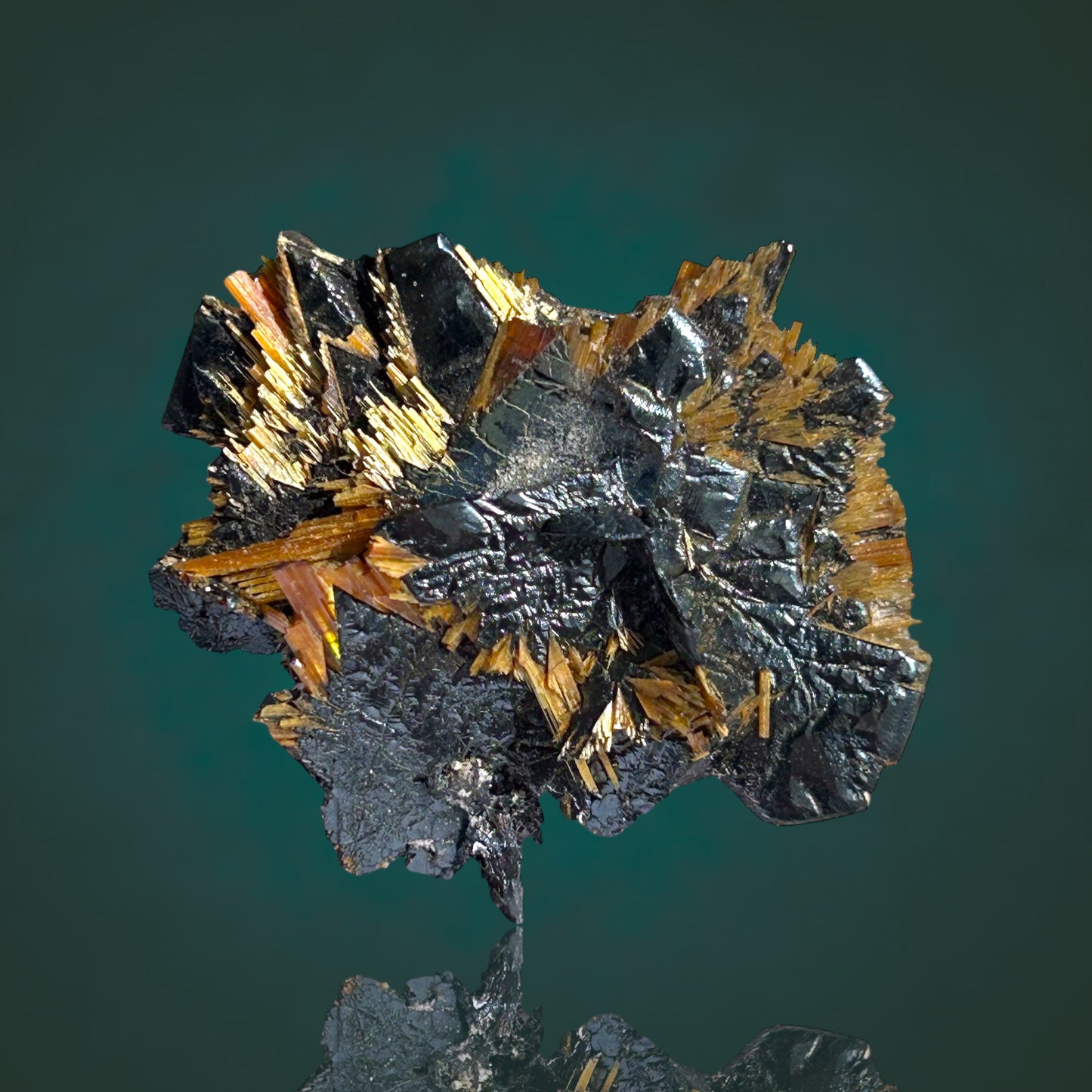 Hämatit und Rutil – Novo Horizonte, Brasilien