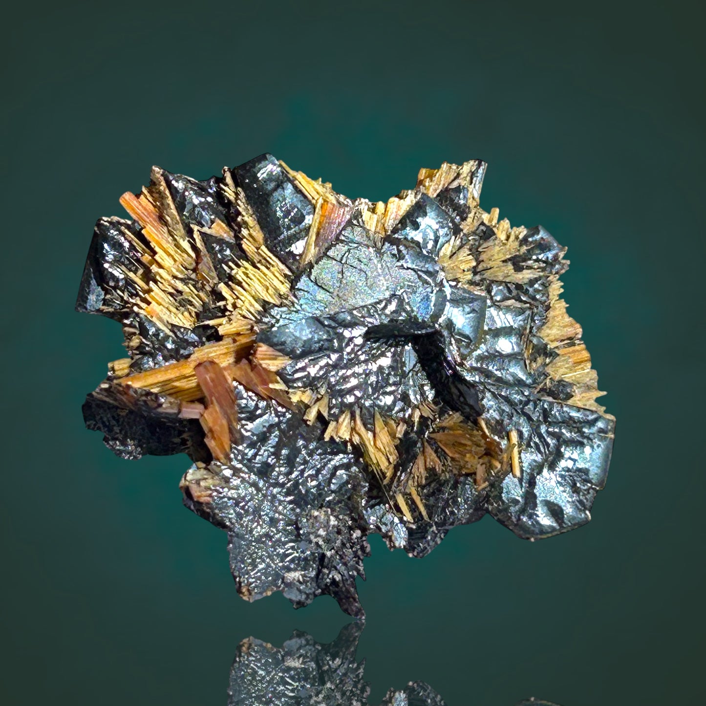 Hämatit und Rutil – Novo Horizonte, Brasilien