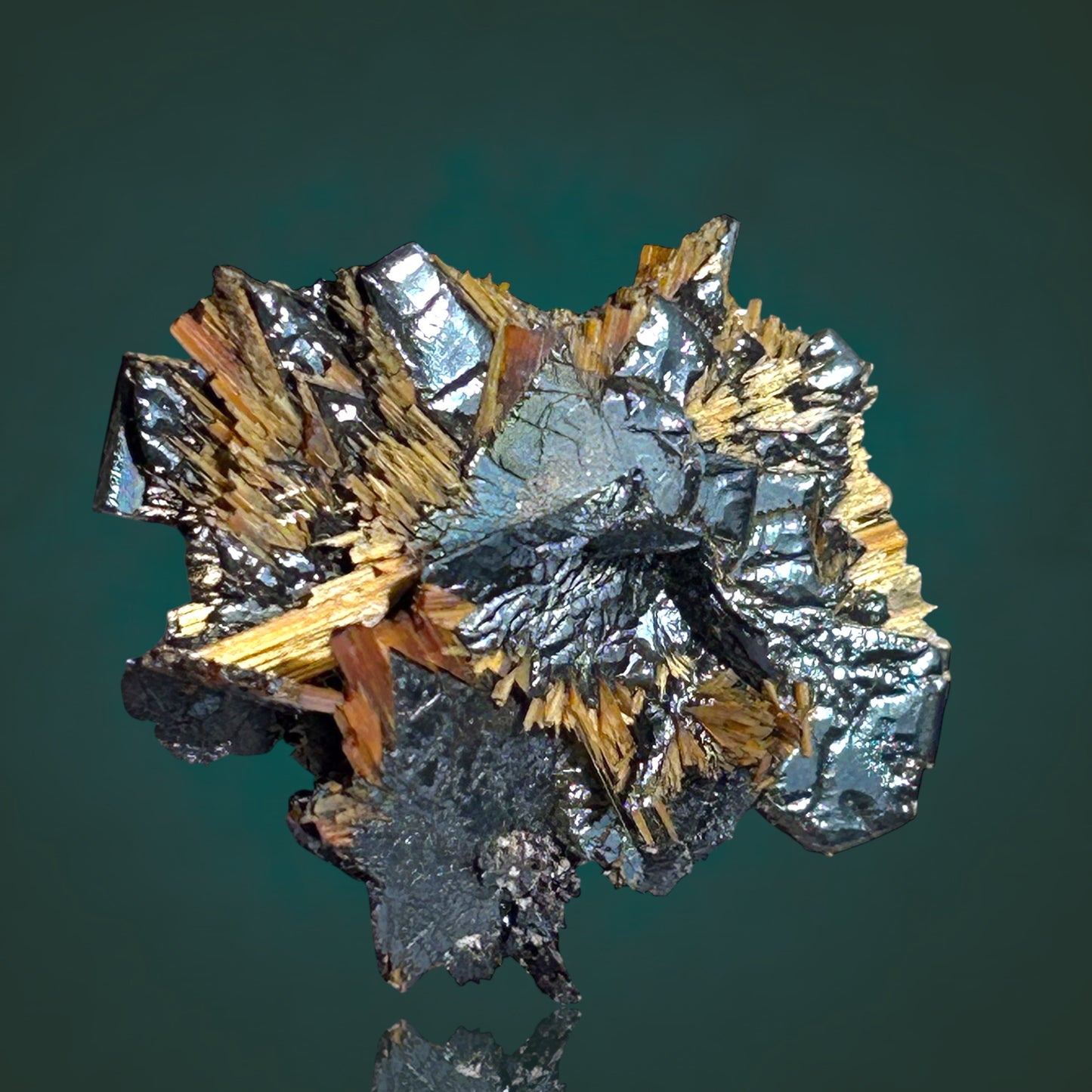 Hämatit und Rutil – Novo Horizonte, Brasilien