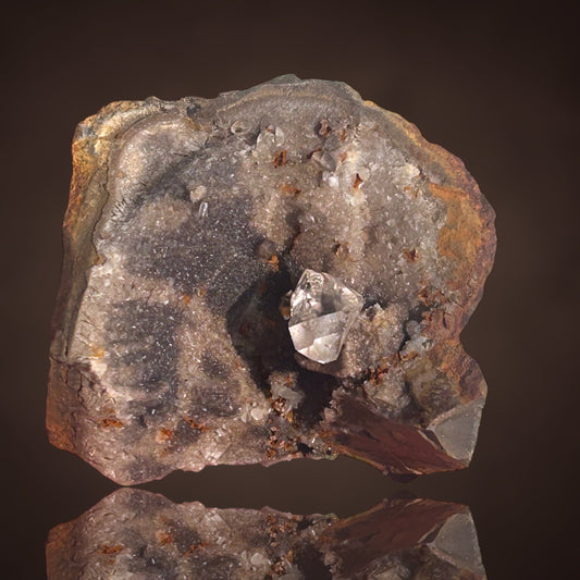 Diamantquarz – Rémuzat, Frankreich 