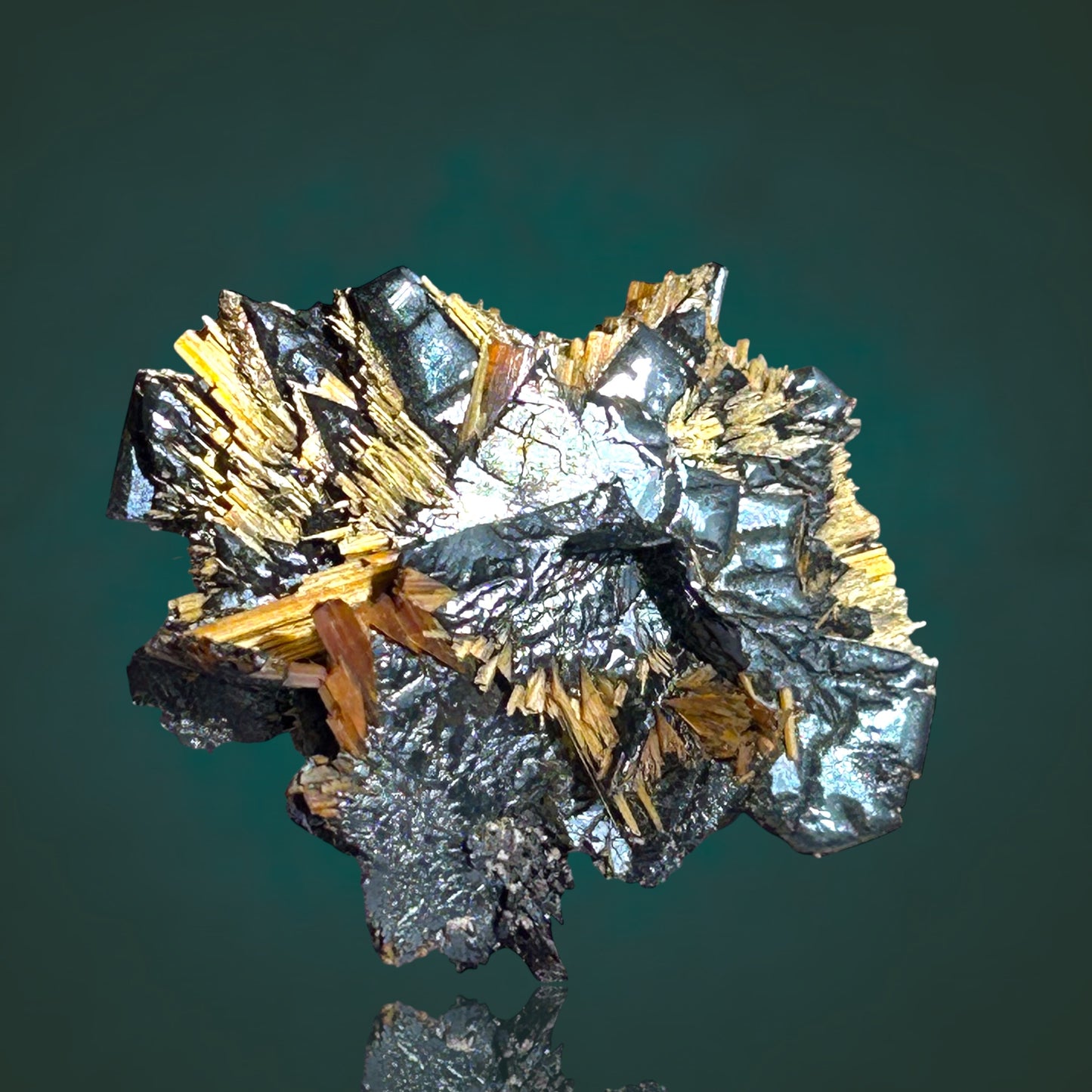 Hämatit und Rutil – Novo Horizonte, Brasilien