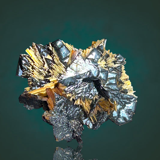 Hämatit und Rutil – Novo Horizonte, Brasilien