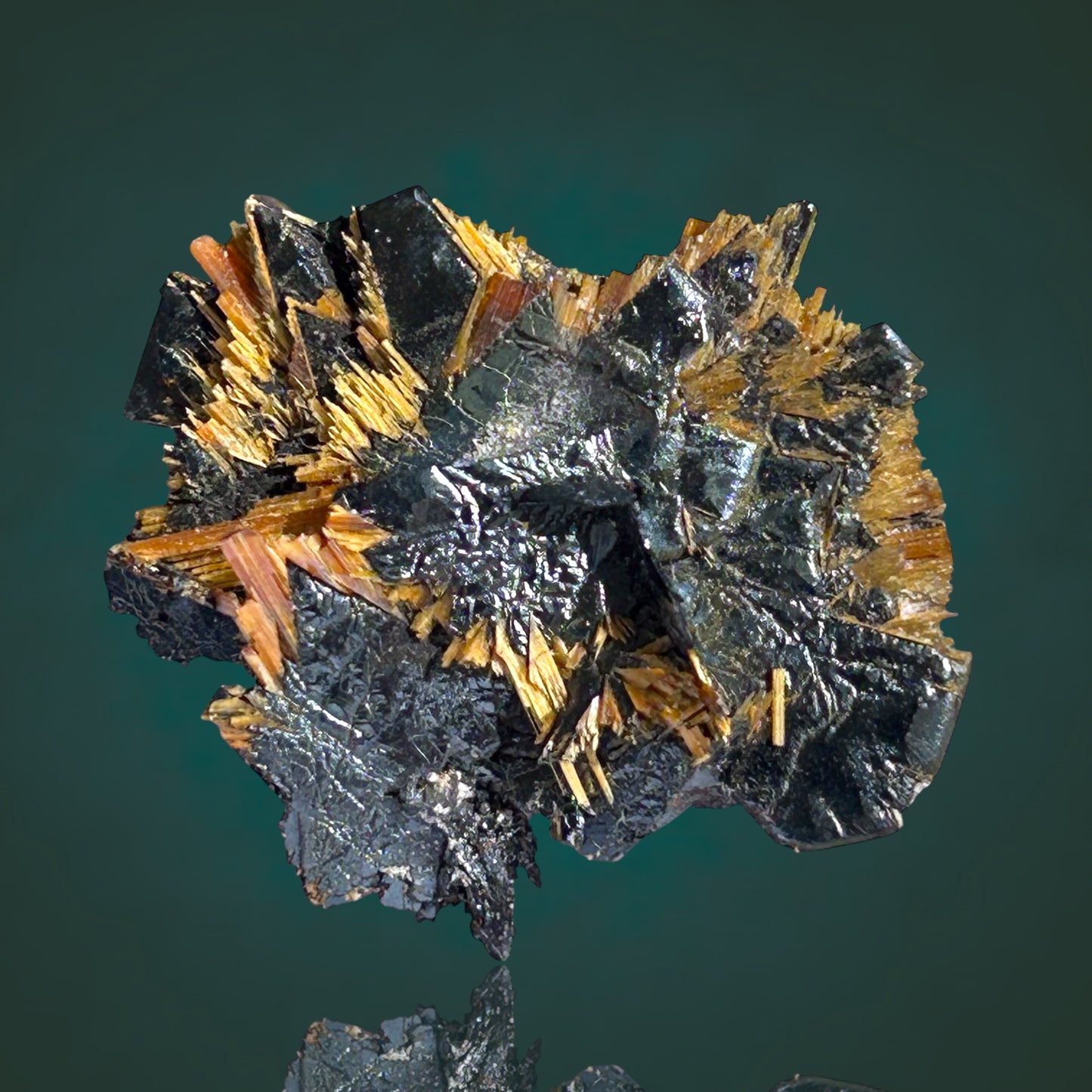 Hämatit und Rutil – Novo Horizonte, Brasilien