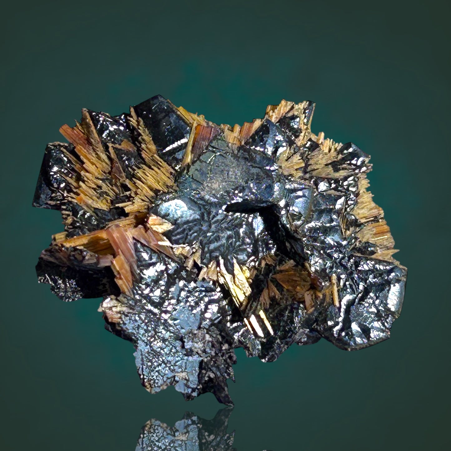 Hämatit und Rutil – Novo Horizonte, Brasilien