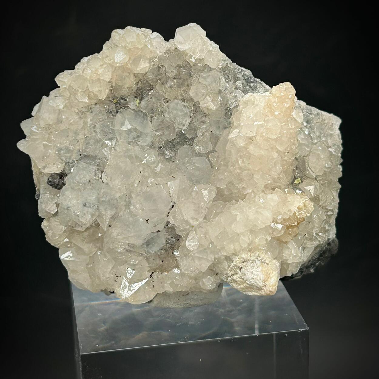 Quartz & Sphalerite - Tsumeb Mine, Namibia