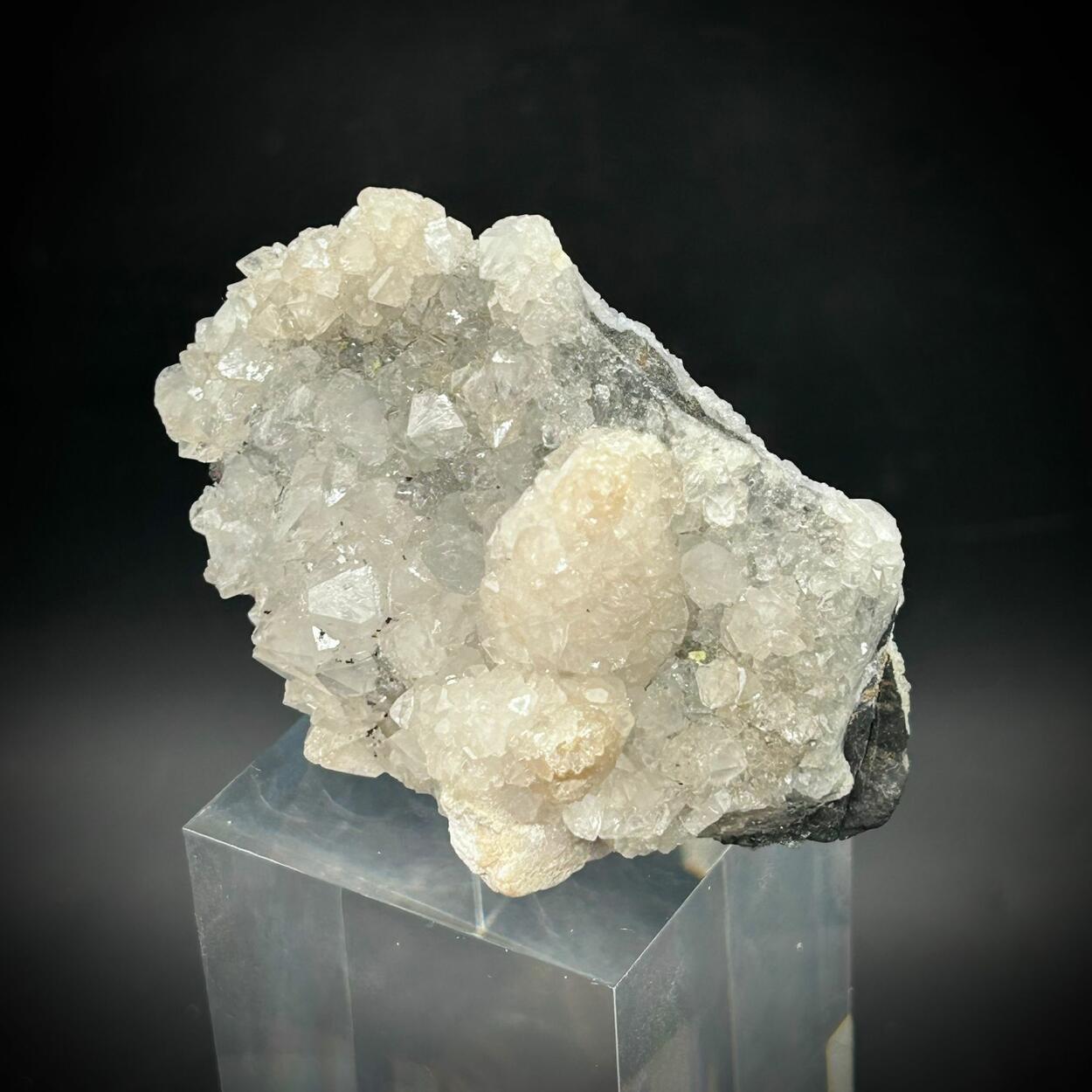 Quartz & Sphalerite - Tsumeb Mine, Namibia