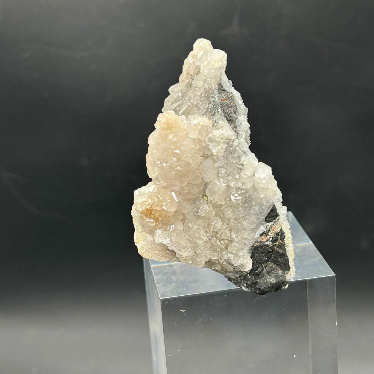 Quartz & Sphalerite - Tsumeb Mine, Namibia