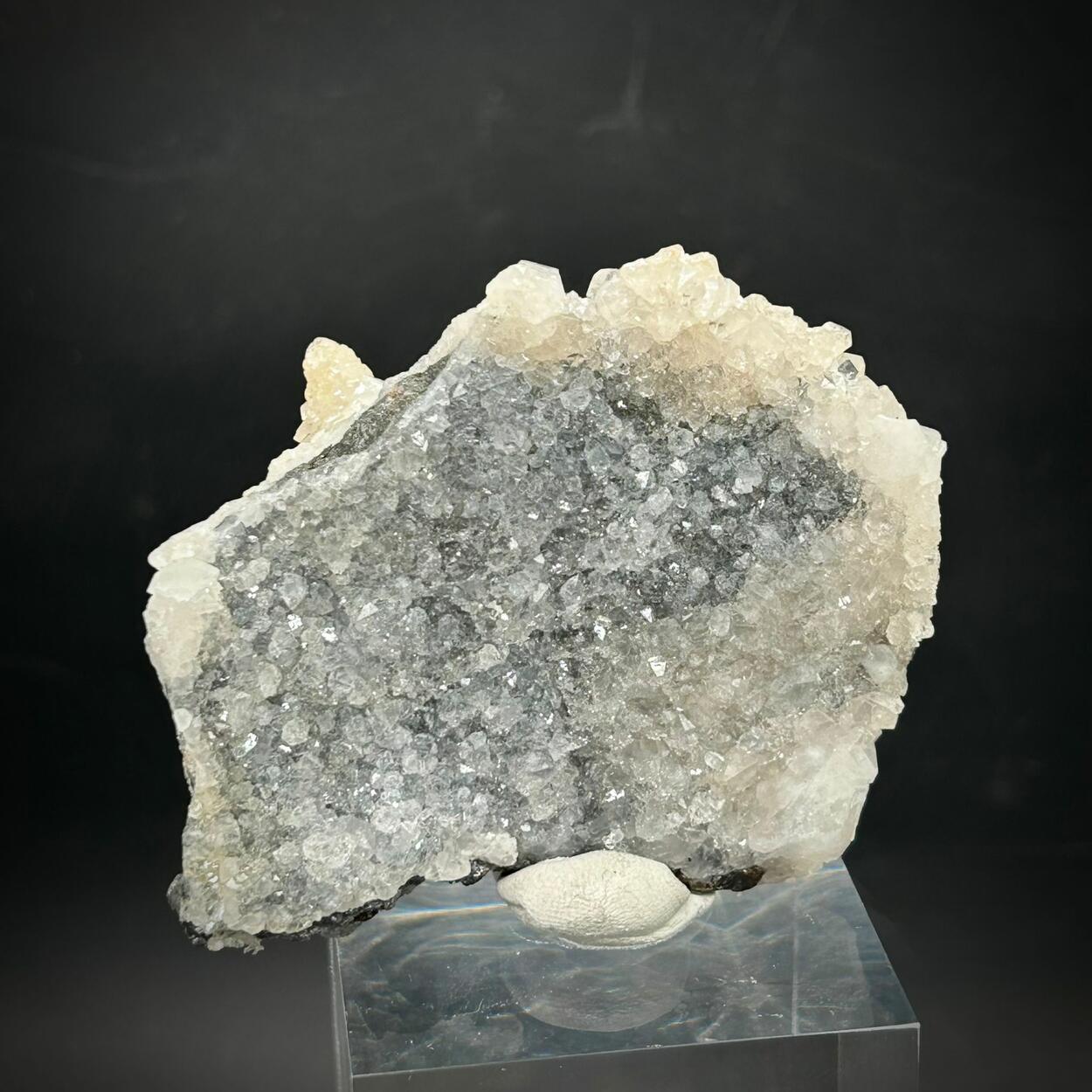 Quartz & Sphalerite - Tsumeb Mine, Namibia