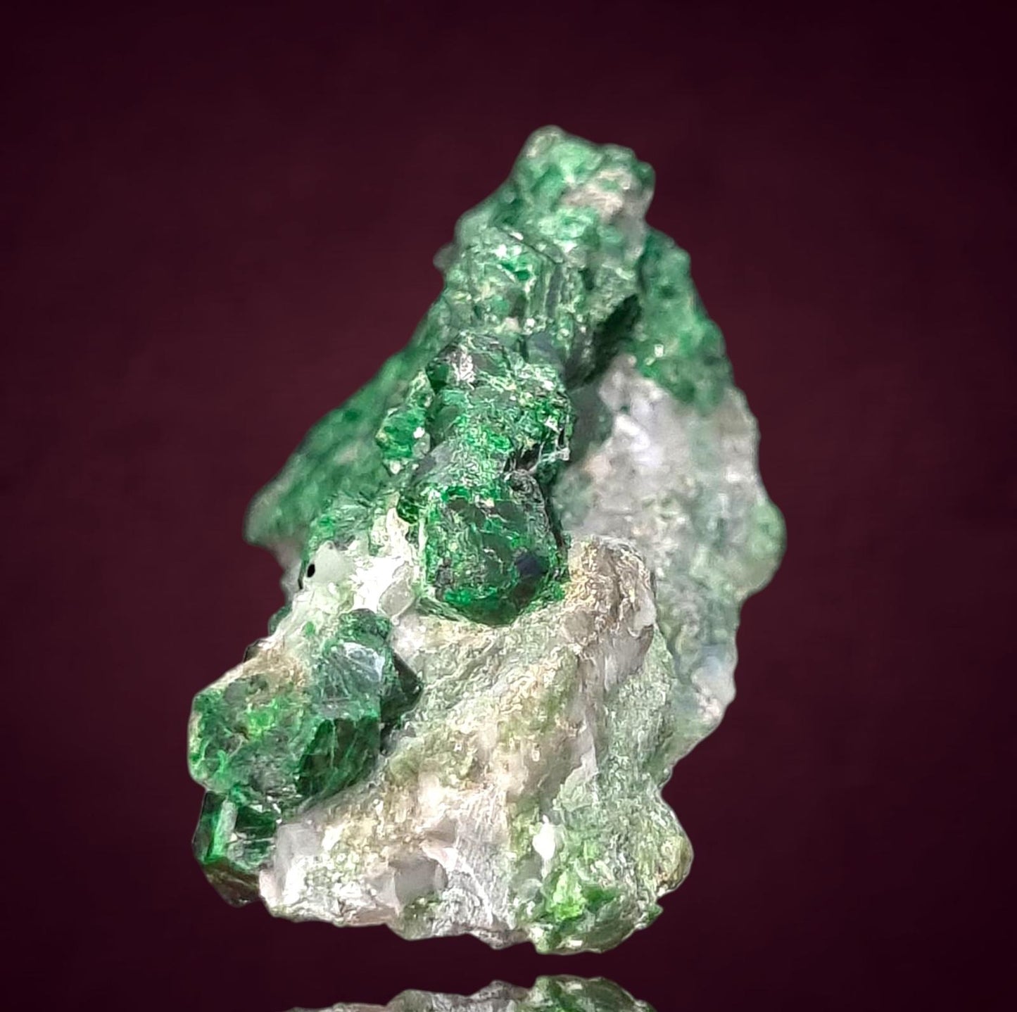 Uwarowit/Uvarovite - Outokumpu, Finnland