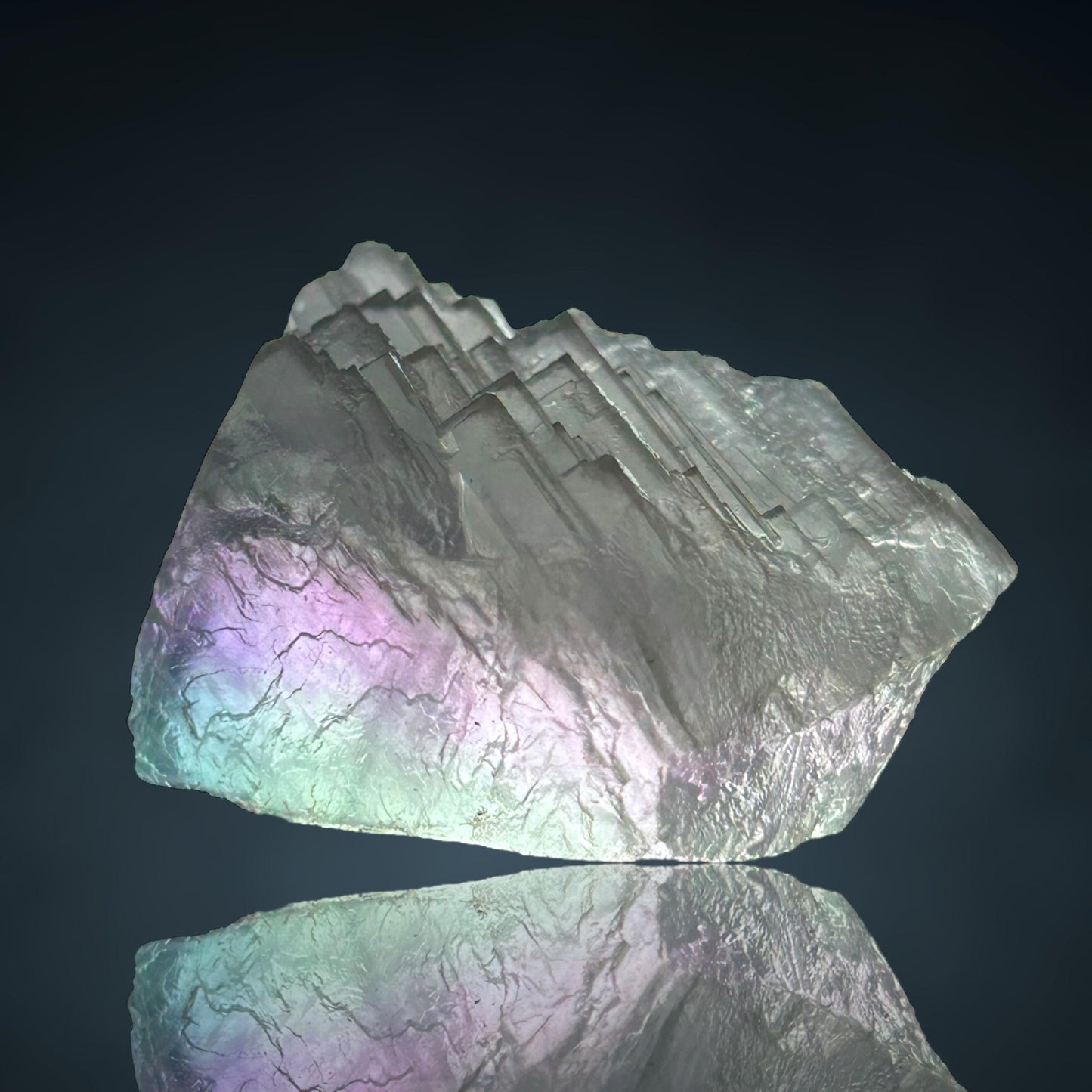 Alpine/r Fluorit/e - Gipfelkluft Weißeck, Lungau