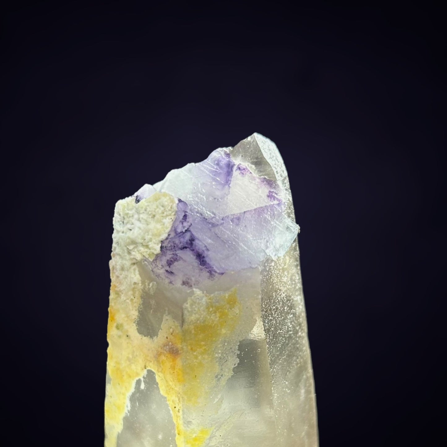 Quarz/Quartz, Fluorit/e & Hyalit/e - Erongo, Namibia
