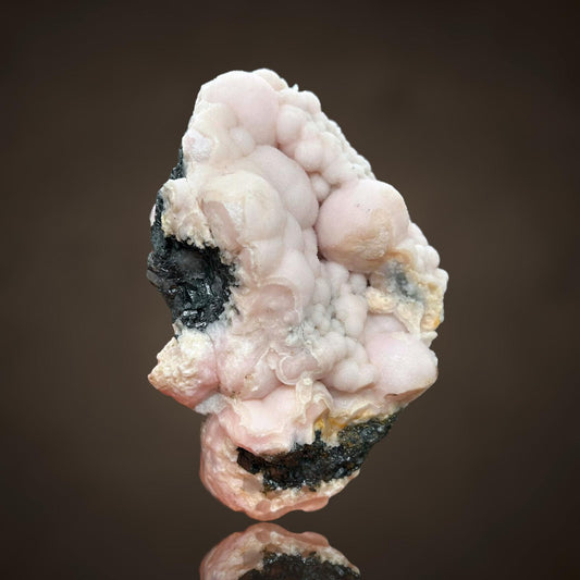 Rhodochrosit & Sphalerit – Kassandra Mine, Griechenland