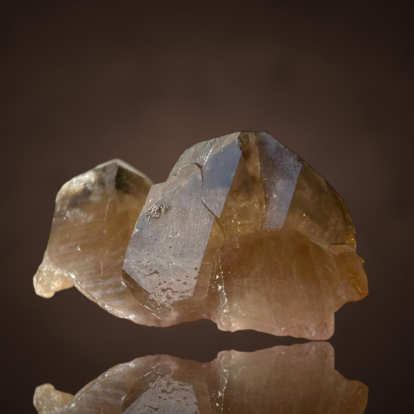 Smoky Quartz & Hyalite - Erongo, Namibia