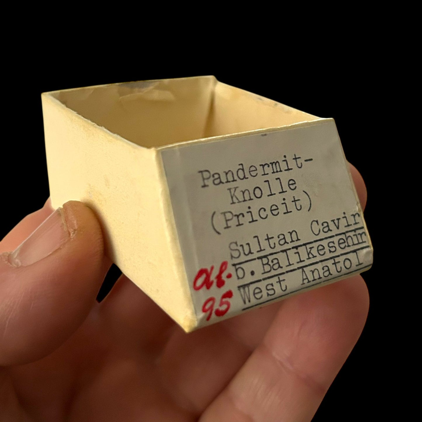 Priceite Var. Pandermite - Balikesir, Turkey