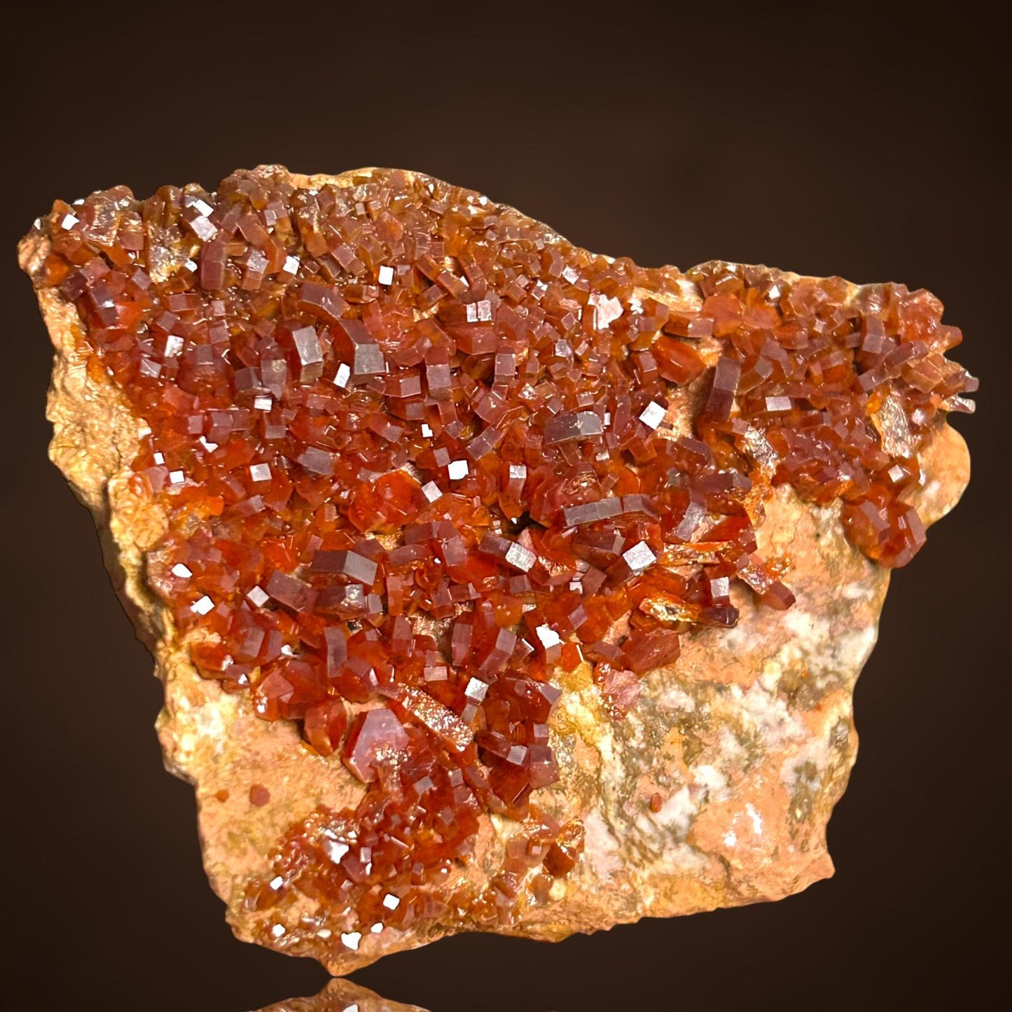 Vanadinite - Mibladen, Morocco