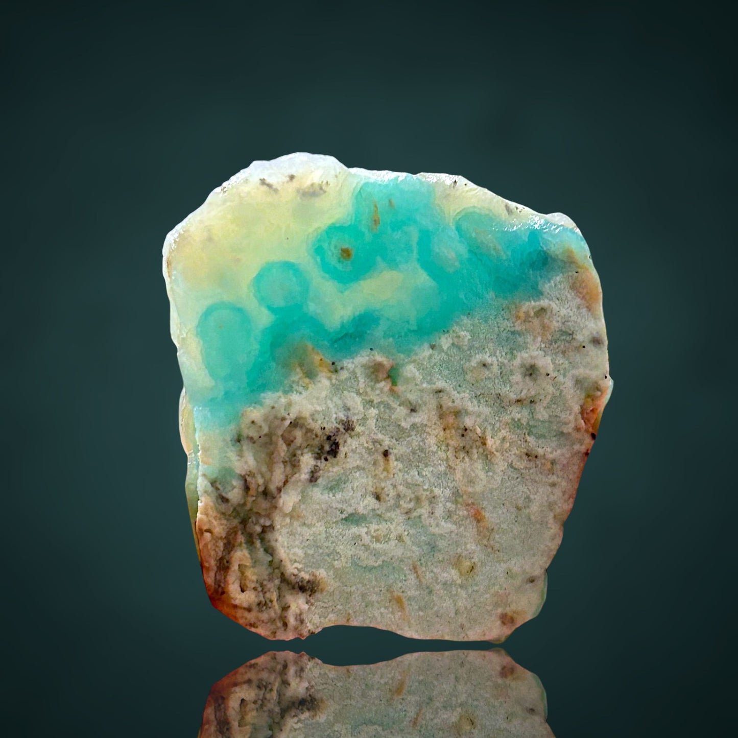Blue Smithsonite - Lavrion, Greece