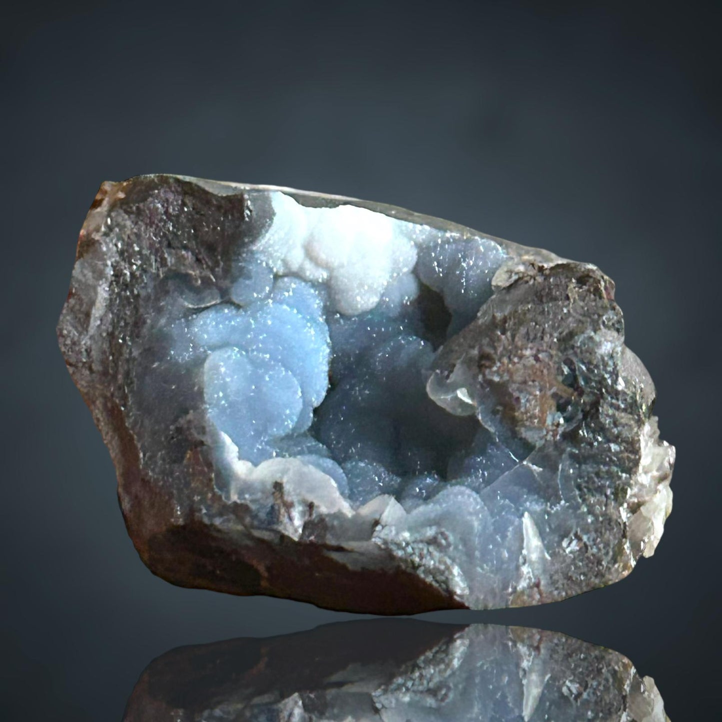 Chalcedon auf Shattuckit – Khorixas, Namibia