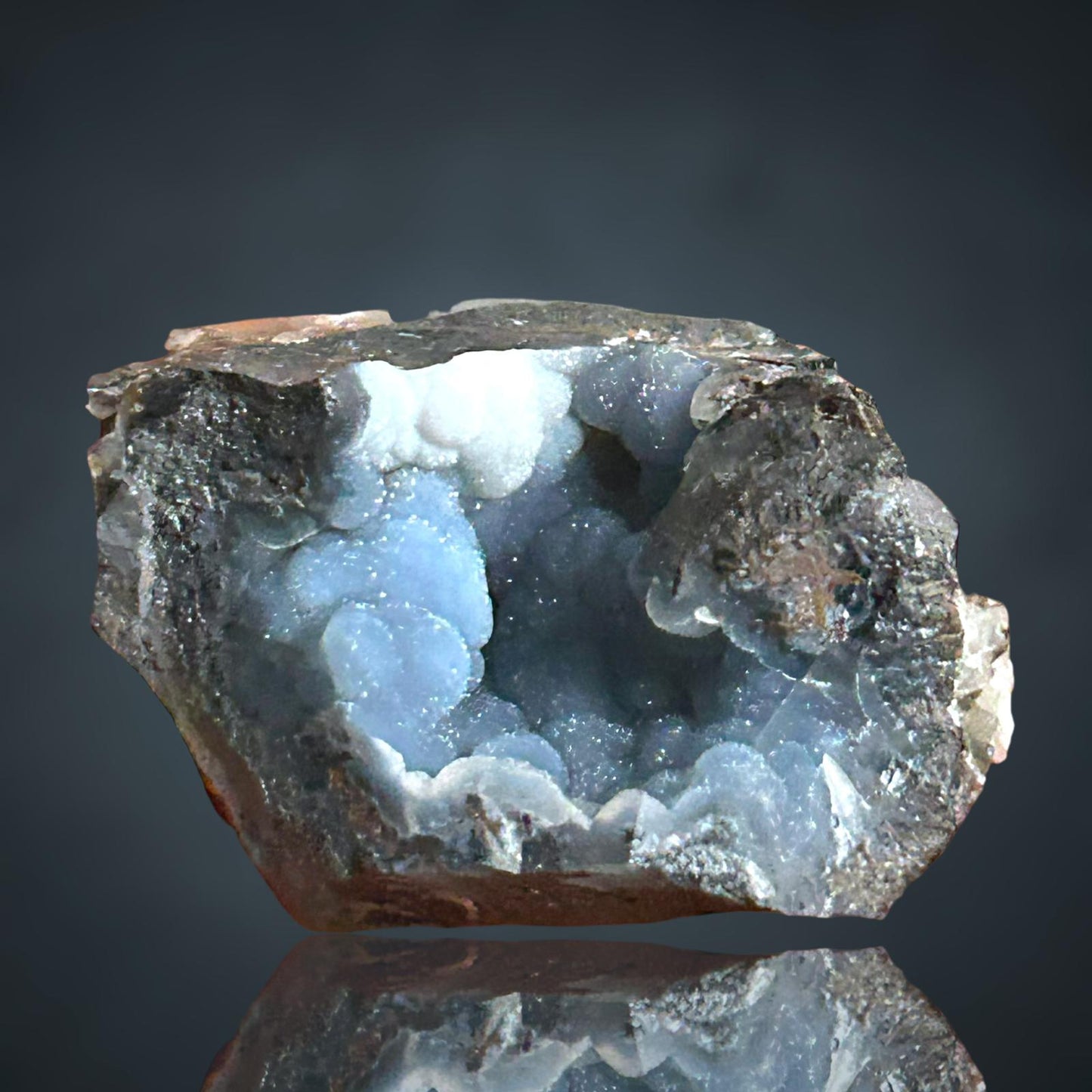 Chalcedon auf Shattuckit – Khorixas, Namibia