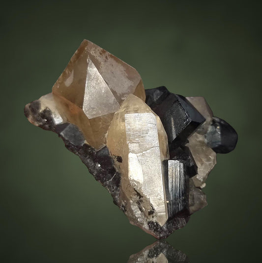 Smoky Quartz & Schorl - Erongo, Namibia