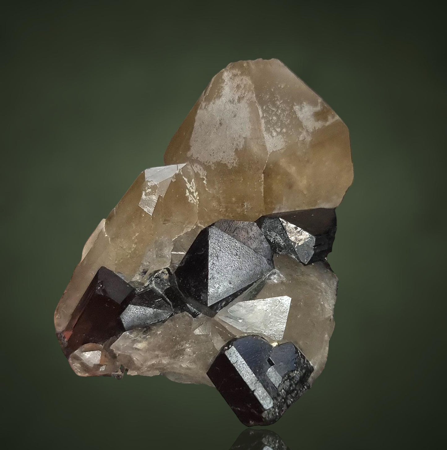 Smoky Quartz & Schorl - Erongo, Namibia