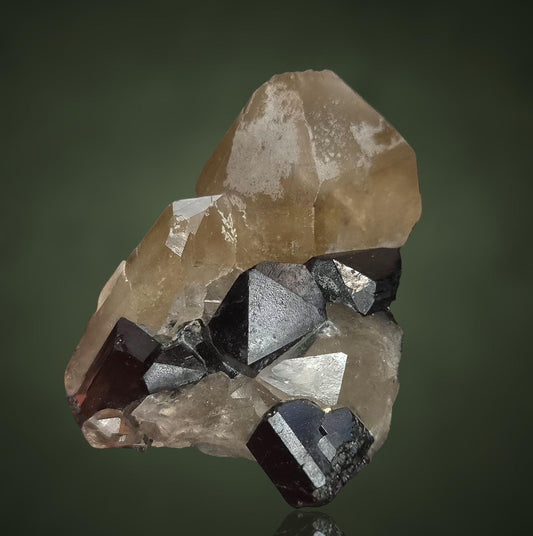 Smoky Quartz & Schorl - Erongo, Namibia