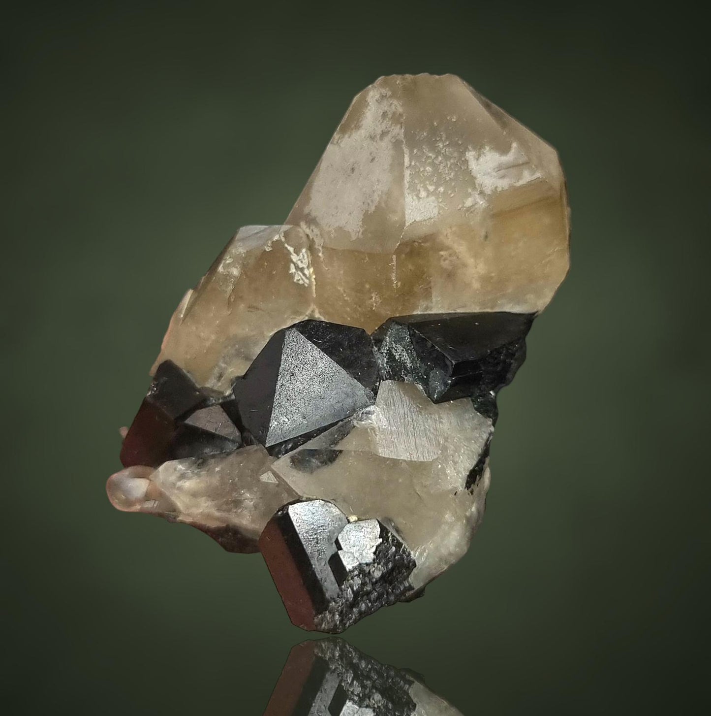 Smoky Quartz & Schorl - Erongo, Namibia
