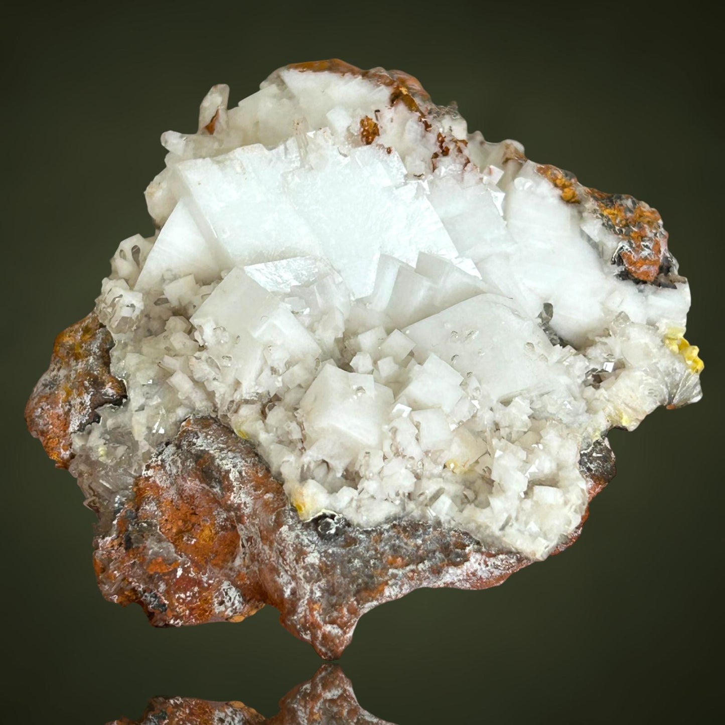 Calcit, Hemimorphit, Mimetesit – Ojuela Mine