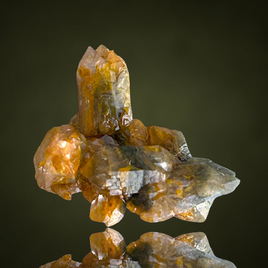 Quarz mit Pilzeinschlüssen