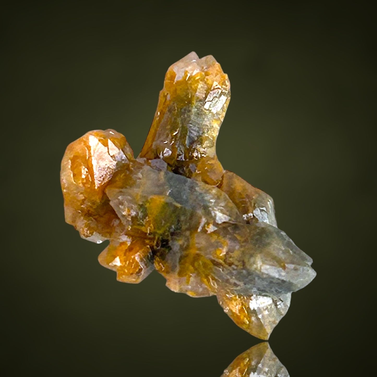 Quarz mit Pilzeinschlüssen