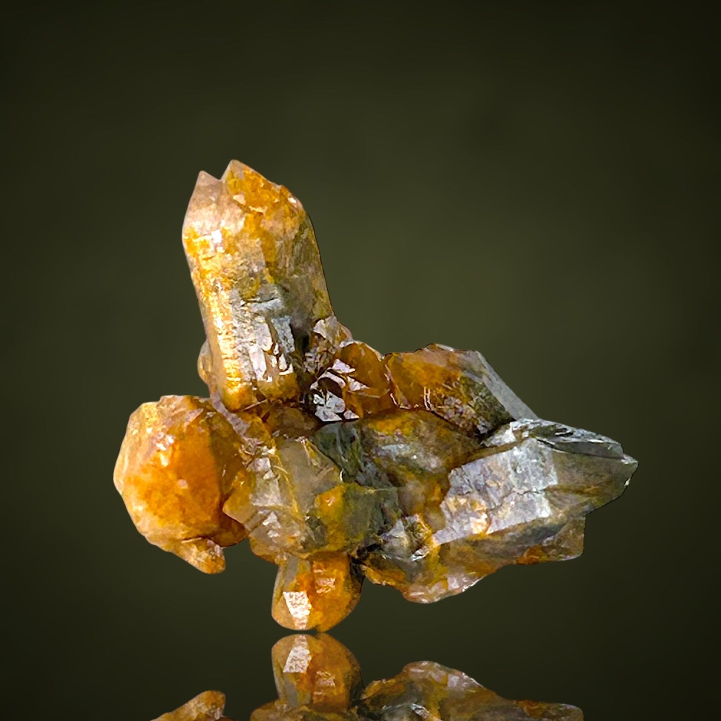 Quarz mit Pilzeinschlüssen