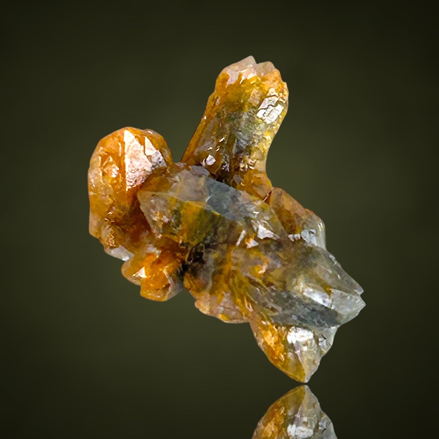 Quarz mit Pilzeinschlüssen