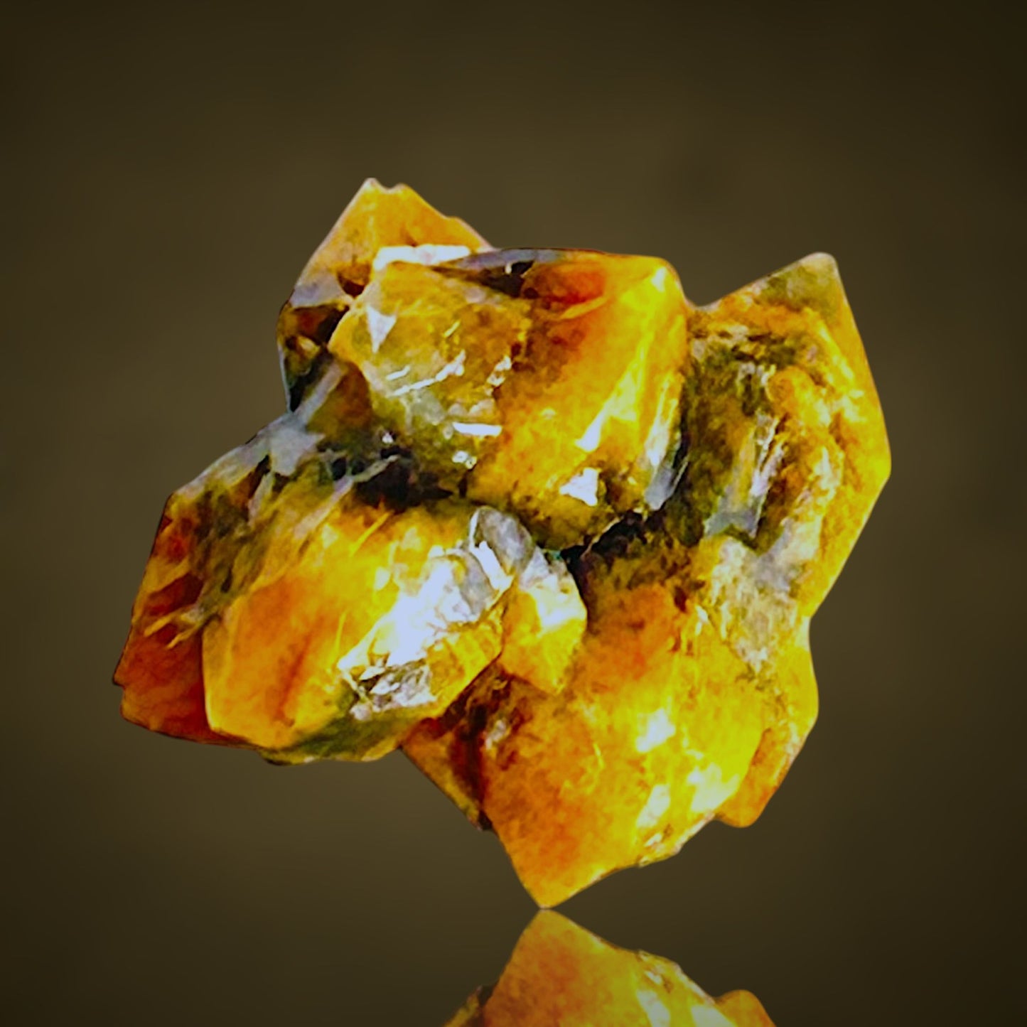 Quarz mit Pilzeinschlüssen