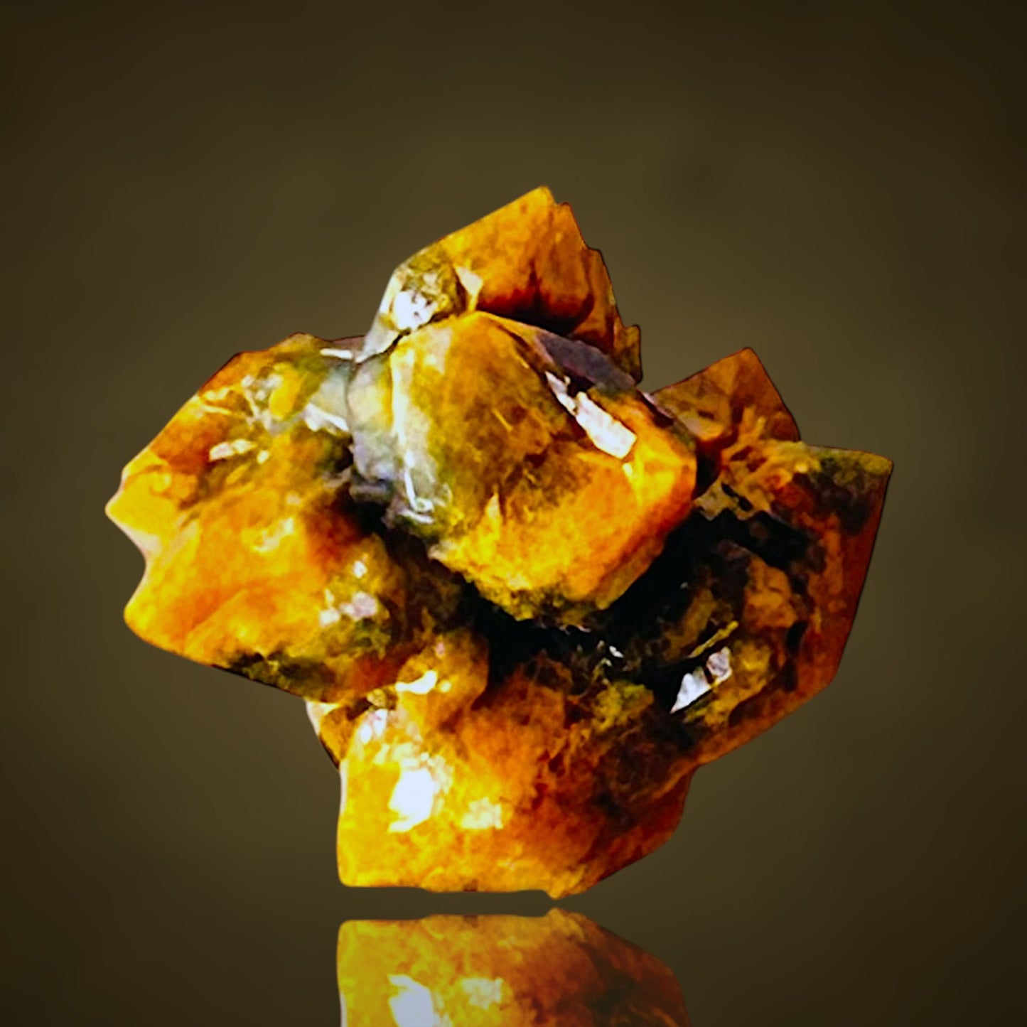 Quarz mit Pilzeinschlüssen