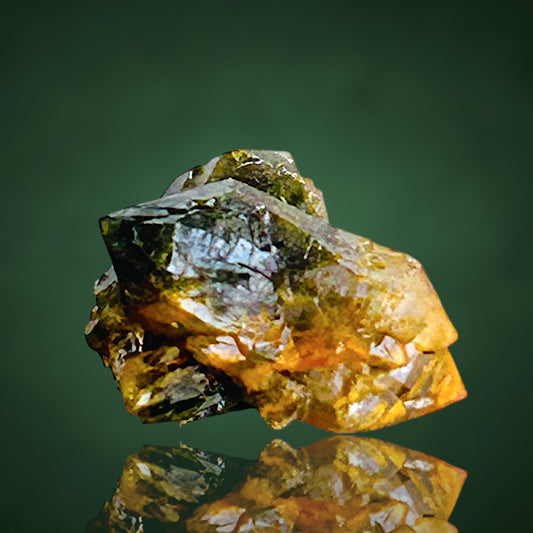 Quarz mit Pilzeinschlüssen