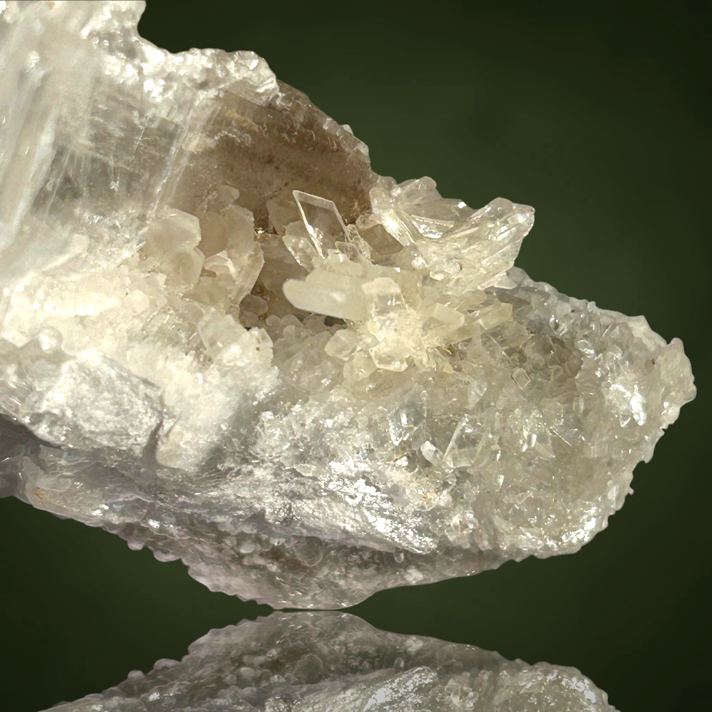 Swallow-tail Gypsum & Strontioginorite - Kohnstein