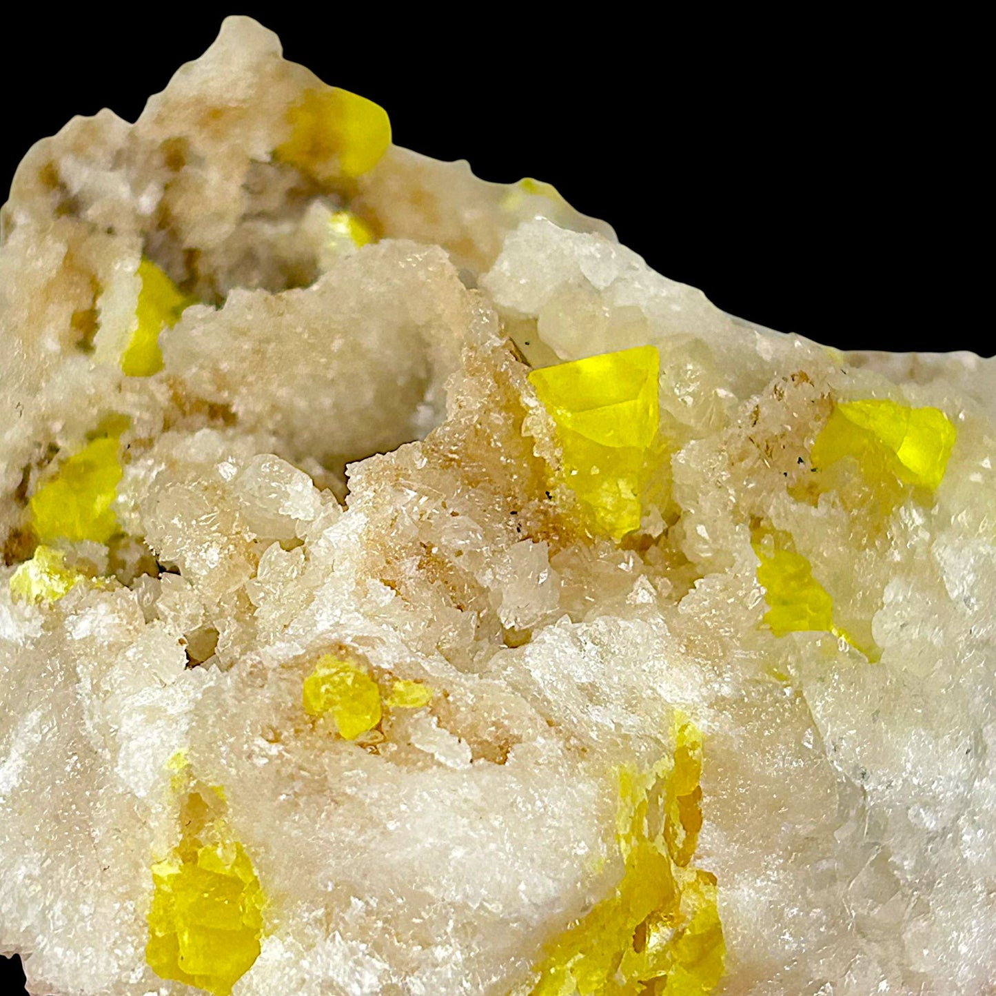 Sulfur, Calcite - Machow, Poland