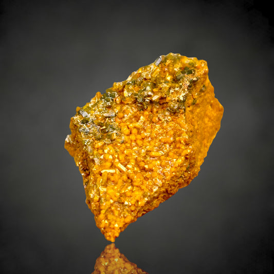 Quartz with fungus inclusions