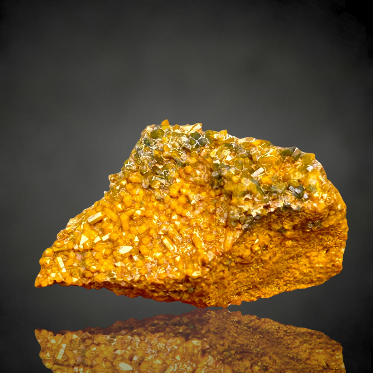 Quartz with fungus inclusions