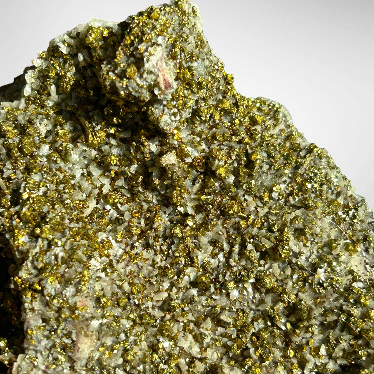 Chalcopyrite, Dolomite - Schlema, Erzgebirge