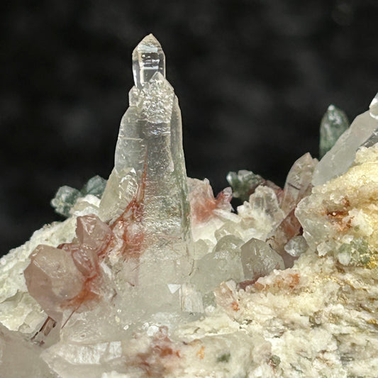 Rutilated reverse scepterquartz - Tyrol, Austria