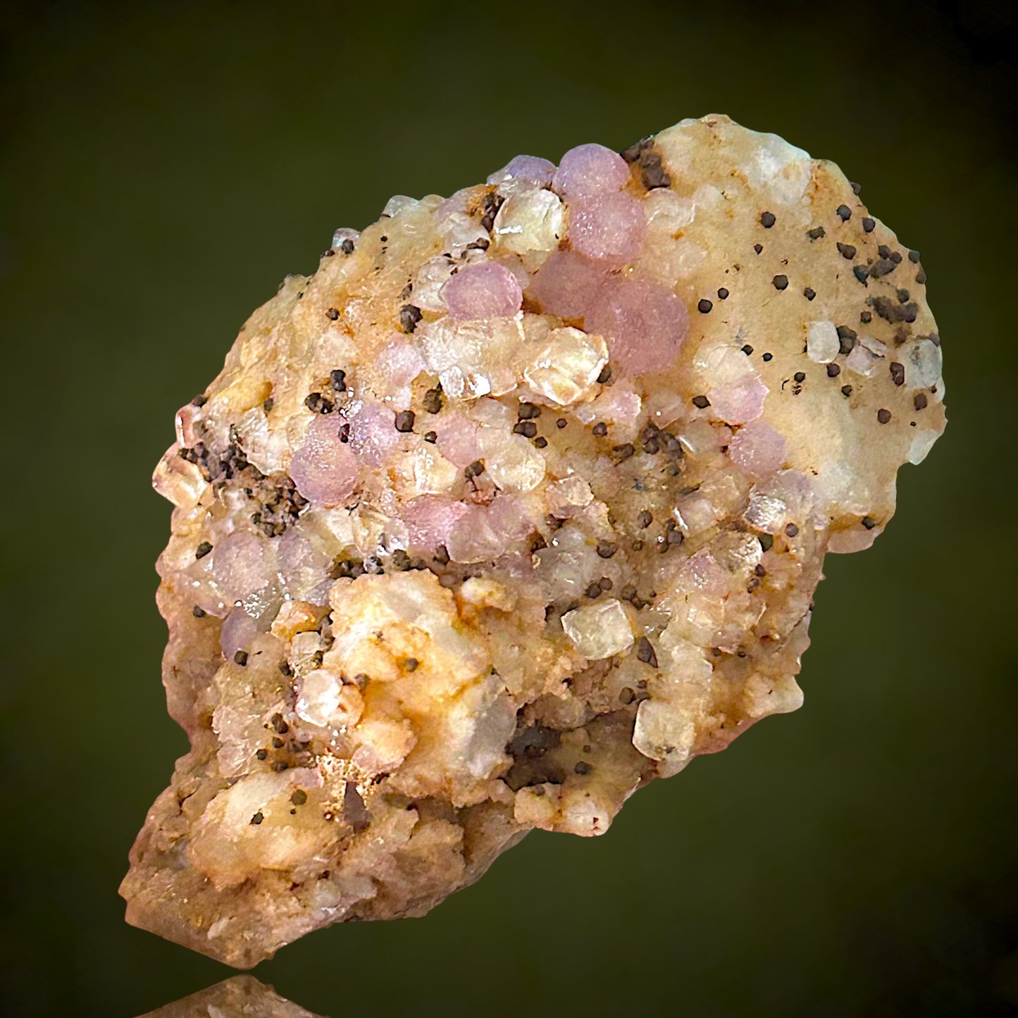 Fluorit, Siderit - Pella, Orange River, RSA