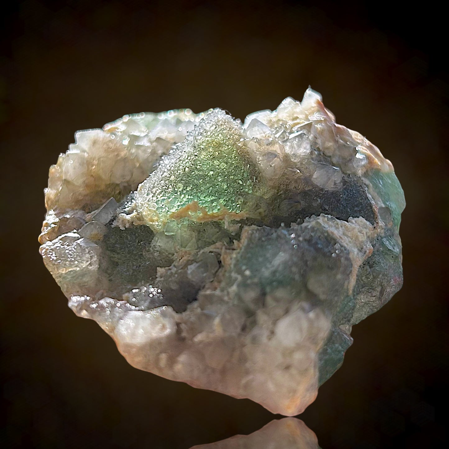 Fluorite, Quartz - Riemvasmaak, RSA