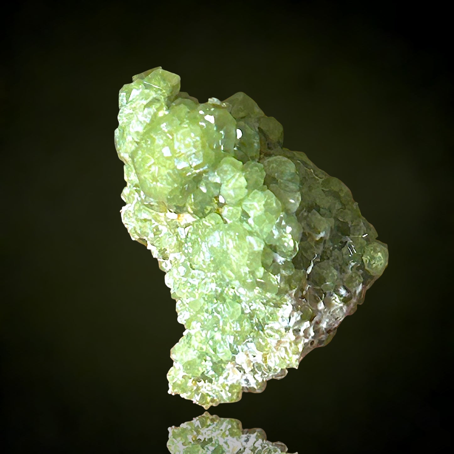 Demantoide garnet - Val Malenco, Italy